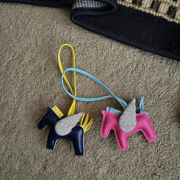 Bundle of 2 pony inspired sparkling wing characters for bag charms/key rings - Picture 2 of 2